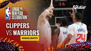 LA Clippers vs Golden State Warriors - Highlights | NBA Regular Season 2023/24