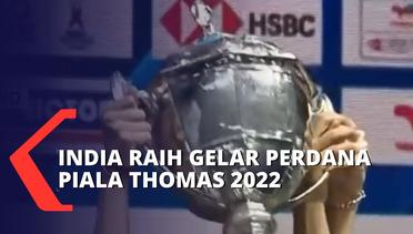 Final Thomas Cup 2022, Indonesia Kalah 0-3 dari India