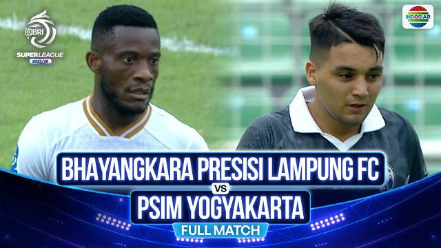 Bhayangkara Presisi Lampung FC vs PSIM Jogja - Full Match | BRI Super League 2025/26