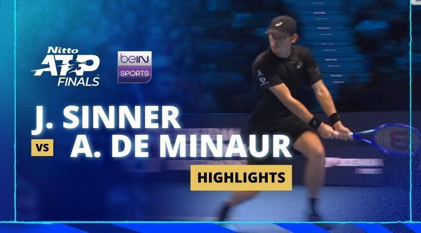 Semifinal: Jannik Sinner vs Alex De Minaur - Nitto ATP Finals 2025