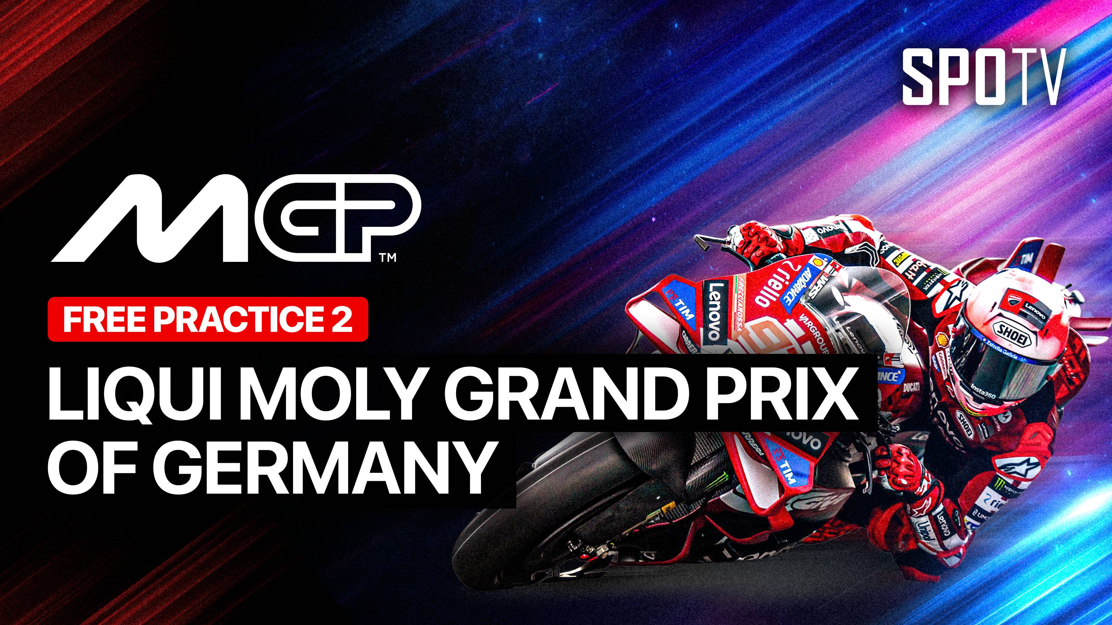MotoGP Free Practice 2: Liqui Moly Grand Prix of Germany - MotoGP 2026 Round 11