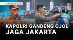 Kapolri Gandeng Ojol Untuk Bantu Menjaga Kota Jakarta | Liputan 6