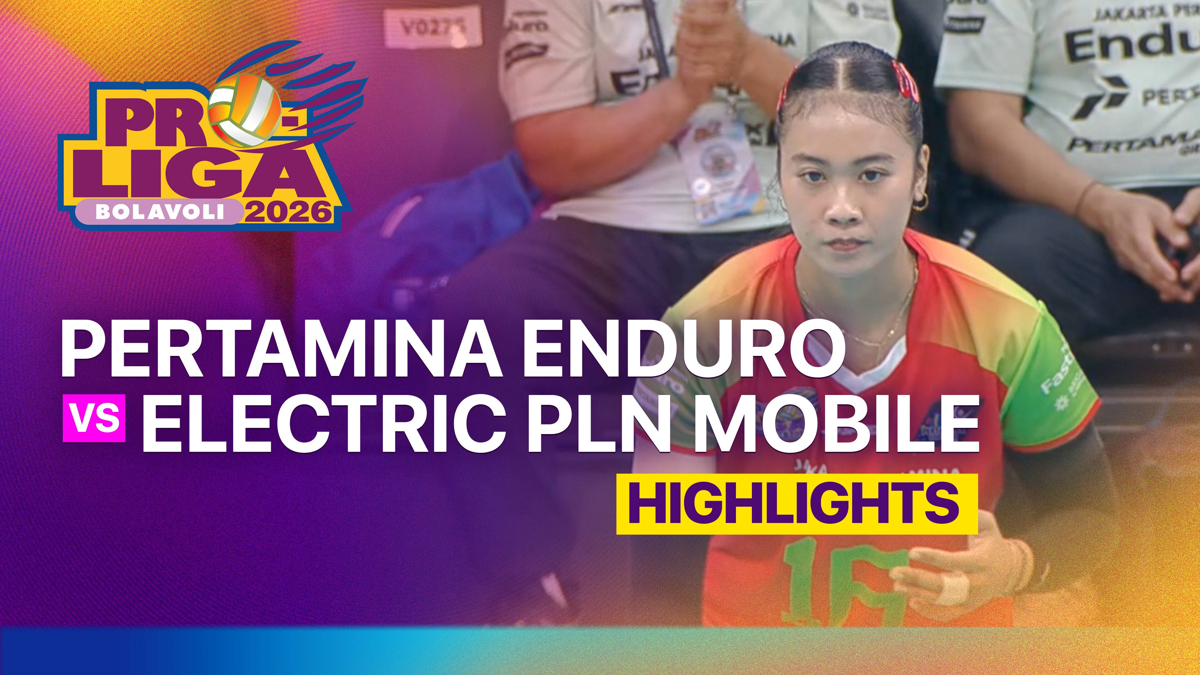 Jakarta Pertamina Enduro vs Jakarta Electric PLN