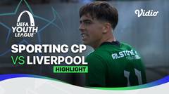 Highlights - Quarter Final: Sporting CP vs Liverpool | UEFA Youth League 2022/23