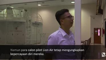 Sayap Lion Air Menabrak Tiang di Bengkulu