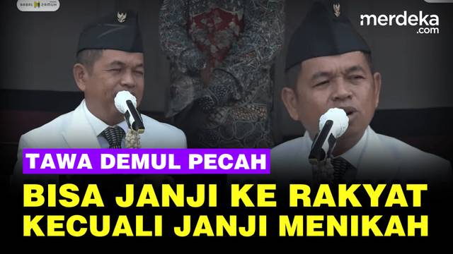 Pecah Tawa Dedi Mulyadi Curhat: Saya Selalu Tepati Janji ke Rakyat, Kecuali Nikah