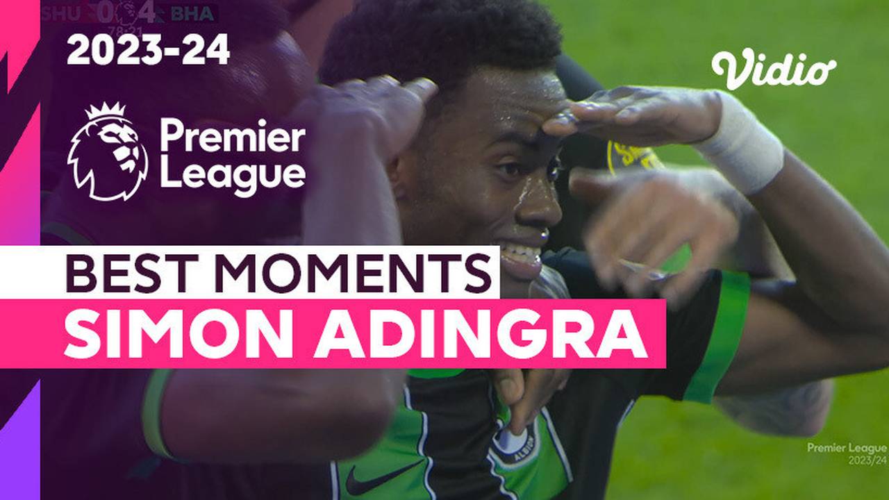 Aksi Simon Adingra | Sheffield United vs Brighton | Premier League 2023/24