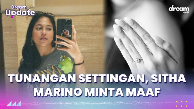 Tunangan Setingan, Sitha Marino Minta Maaf