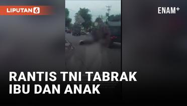 Rantis TNI Tabrak Pengendara Sepeda Motor Hingga Tewas di Purwakarta