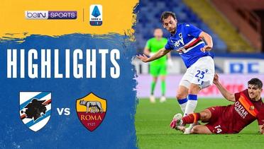 Match Highlights | Sampdoria 2 vs 0 Roma | Serie A 2021