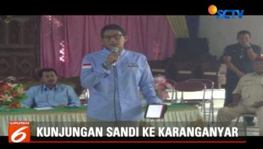 Sandiaga Hadiri Dialog Bertema Kebhinnekaan di Gedung PGRI Karanganyar - Liputan 6 Pagi