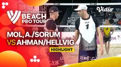Highlights | Final 1st Place: Mol, A./Sorum (NOR) vs Ahman/Hellvig (SWE) | Beach Pro Tour Elite 16 Doha, Qatar 2023