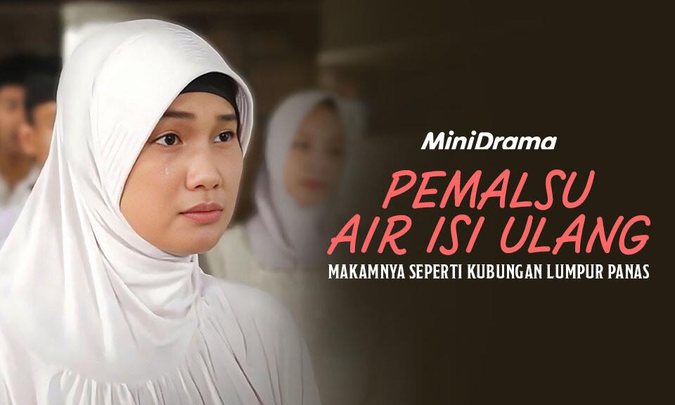 Pemalsu Air Isi Ulang Makamnya Seperti Kubangan Lumpur Panas