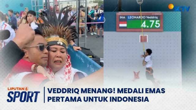 Kemeriahan saat Veddriq Kalahkan China di Final Panjat Tebing | Liputan 6 Sport