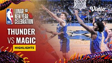 Oklahoma City Thunder vs Orlando Magic - Highlights | NBA Regular Season 2023/24