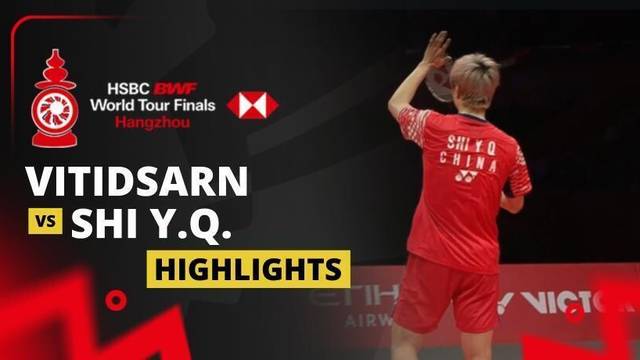 Kunlavut Vitidsarn (THA) vs Shi Yu Qi (CHN) - Highlight | HSBC BWF World Tour Finals 2025