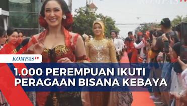 Peragaan Busana Kebaya Kartini di Madiun Raih Rekor MURI Catwalk Terpanjang se-Indonesia