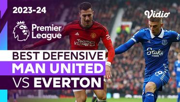Aksi Defensif Terbaik | Man United vs Everton | Premier League 2023/24