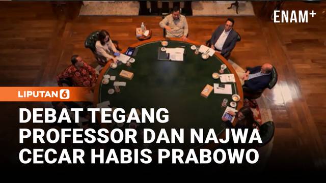 Debat Tegang, Professor Chatib dan Najwa Cecar Habis Prabowo, Jawabannya Tak Terduga!