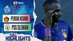 Persik Kediri VS PSS Sleman - Full Highlight | BRI Liga 1 2023/2024