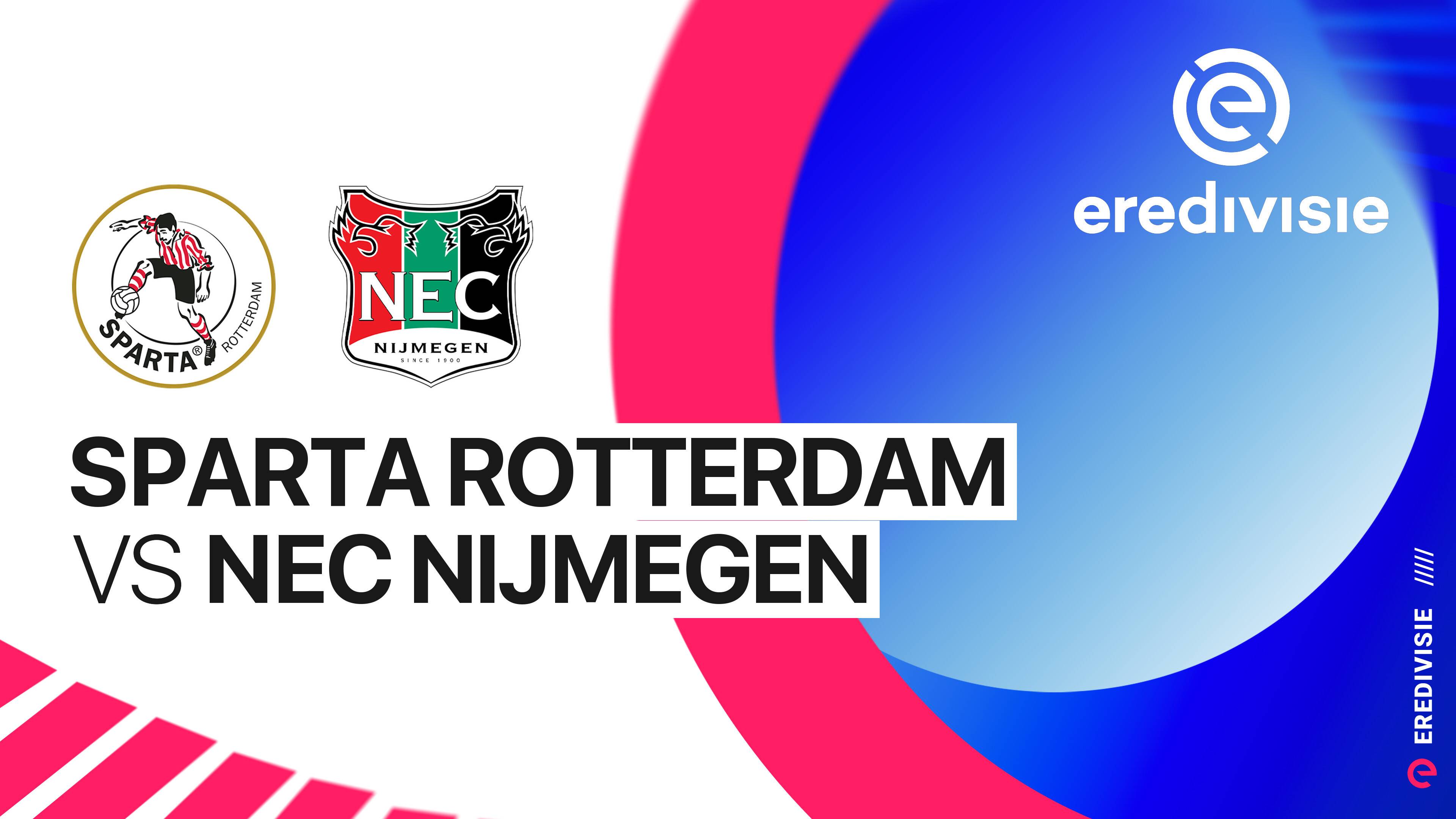 Sparta Rotterdam vs NEC Nijmegen