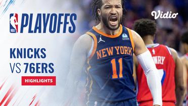 New York Knicks vs Philadelphia 76ers - Highlights | NBA Playoffs 2023/24