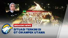 BREAKING NEWS - Kendaraan Mengular di GT Cikampek Utama