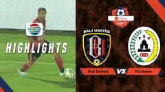 Half Time Highlights: Bali United vs PSS Sleman | Shopee Liga 1