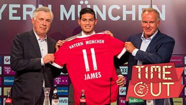James Rodriguez Warisi Nomor Milik Douglas Costa di Bayern Munchen