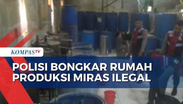 Bongkar Rumah Produksi Miras Ilegal di Malang, Polisi Tangkap 2 Orang Pelaku