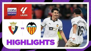 Osasuna vs Valencia - Highlights | LaLiga 2023/24