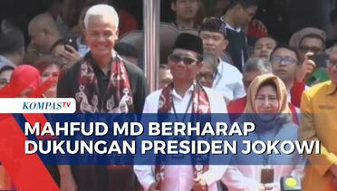 Harapan Mahfud MD Dapat Dukungan Presiden Jokowi, Begini Katanya