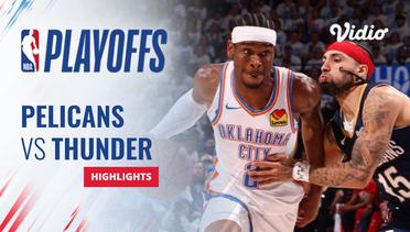 New Orleans Pelicans vs Oklahoma City Thunder - Highlights | NBA Playoffs 2023/24