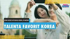 Kim Soo Hyun dan Kim Ji Won Jadi Talenta Terfavorit Korea Menurut Survei Gallup