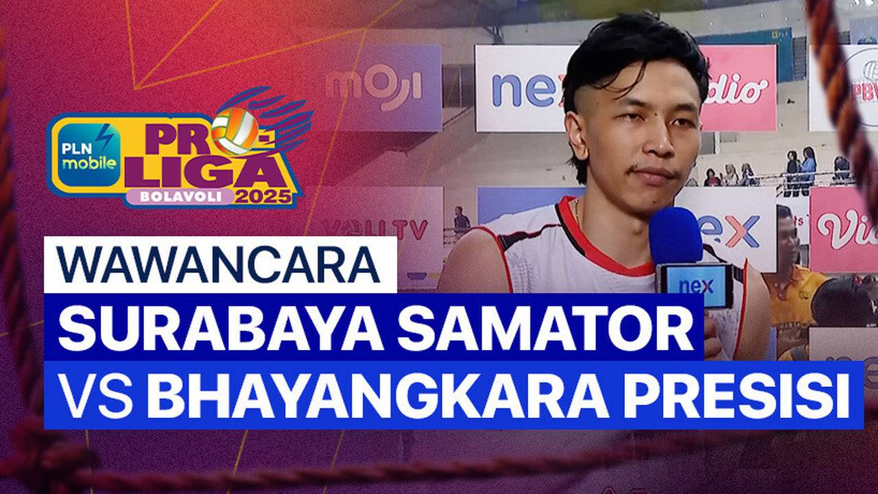 Wawancara Pasca Pertandingan | Putra: Surabaya Samator vs Jakarta ...