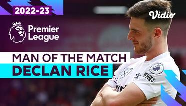 Aksi Man of the Match: Declan Rice | Bournemouth vs West Ham | Premier League 2022/23