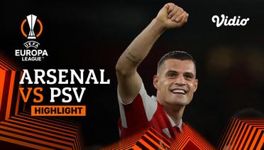 Highlights - Arsenal vs PSV | UEFA Europa League 2022/23
