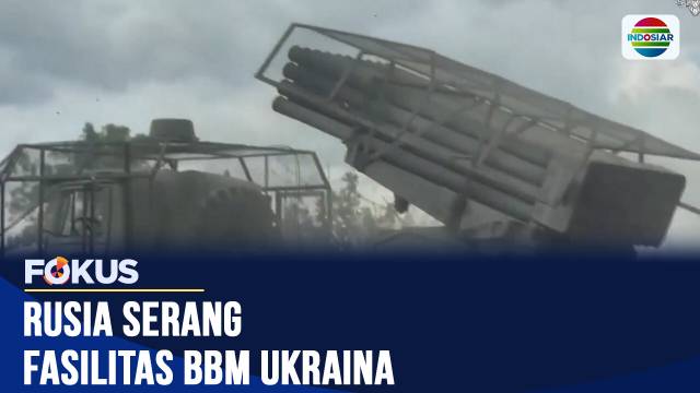 Konflik Memanas, Rusia Lancarkan Serangan ke Gudang Drone dan Bahan Bakar Ukraina | Fokus