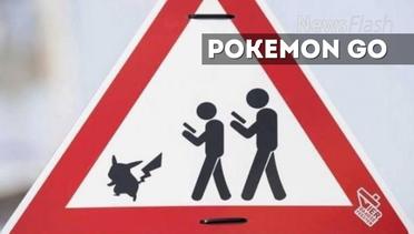 NEWS FLASH: Asik Bermain Pokemon, Pengemudi Tabrak Penyeberang Jalan