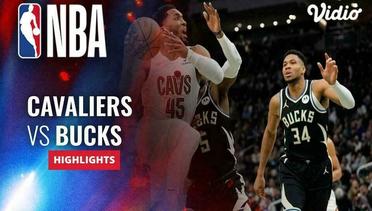 Cleveland Cavaliers vs Milwaukee Bucks - Highlights | NBA Regular Season 2023/24
