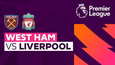 West Ham vs Liverpool - Full Match | Premier League 23/24