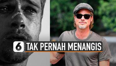 Sebab Brad Pitt Tidak Pernah Menangis Selama 20 Tahun