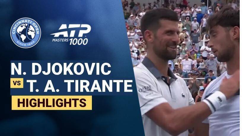 Novak Djokovic vs Thiago Agustin Tirante - Round 2 (P&G Stadium Court) | ATP 1000: Cincinnati Open 2026