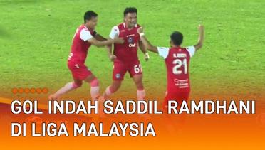 Saddil Ramdhani Cetak Gol Indah Lewat Set Piece di Liga Malaysia