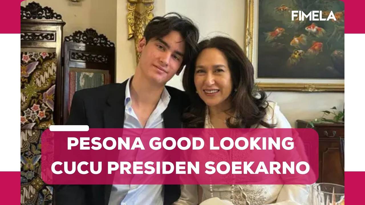 Pesona Good Looking Kiran Seegers, Cucu Presiden Soekarno yang Ada di