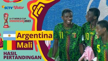 Hasil Pertandinan: Argentina vs Mali | FIFA U-17 World Cup Indonesia 2023