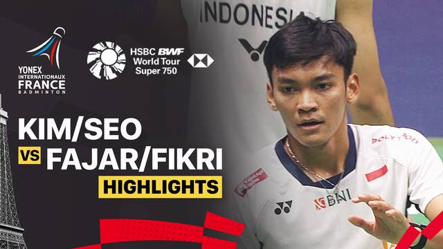 Kim Won Ho/Seo Seung Jae (KOR) vs Fajar Alfian/Muhammad Shohibul Fikri (INA) - Highlight | YONEX French Open 2025