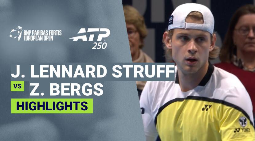 Jan-Lennard Struff vs Zizou Bergs - Quarterfinal | ATP 250: BNP Paribas Fortis European Open 2026