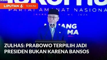 Ketua Umum PAN Zulkifli Hasan Tegaskan Banyak Orang Keliru Soal Kemenangan Prabowo _|Liputan 6