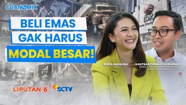 Investasi Emas Tak Harus Modal Besar, Kenalan dengan ETF Emas | CUANOMIX